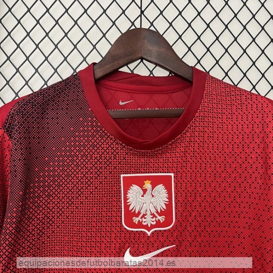 Nuevo Tailandia 2ª Camiseta Polonia 2024 Rojo Baratas